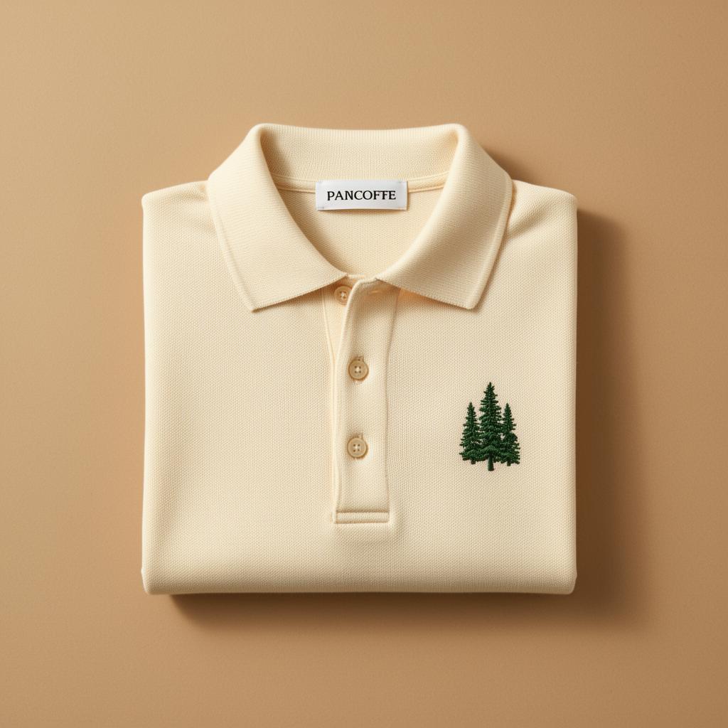 Ribbed Knit Polo